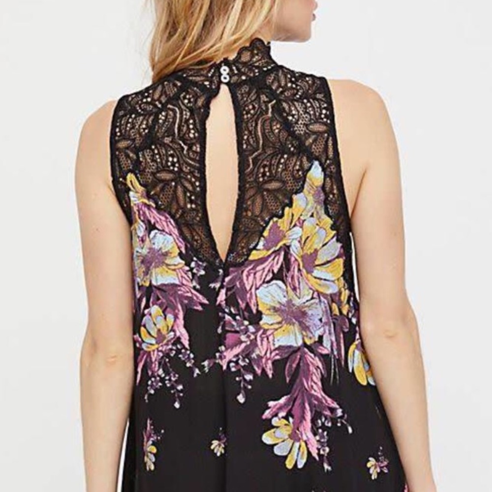 🆕 FREE PEOPLE 🌿 Light & Airy Lace Tank Dress - Picture 5 of 7